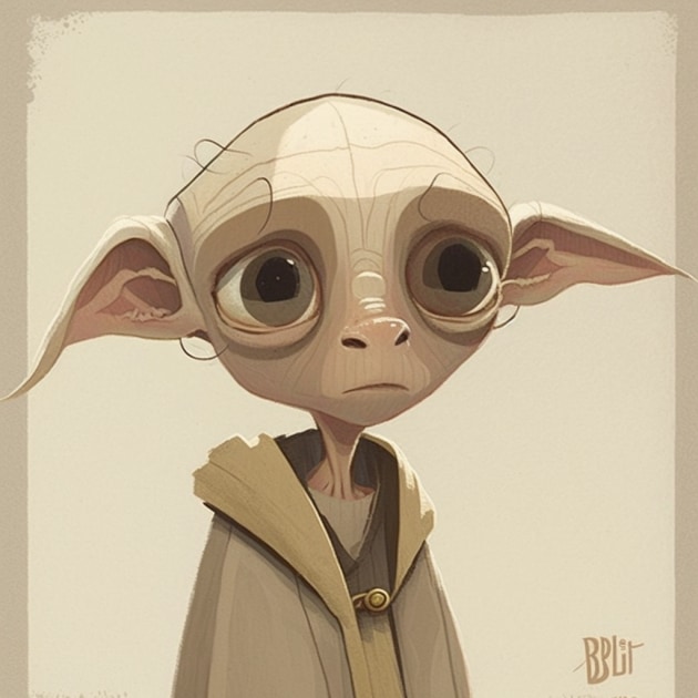 dobby-art-style-of-amy-earles