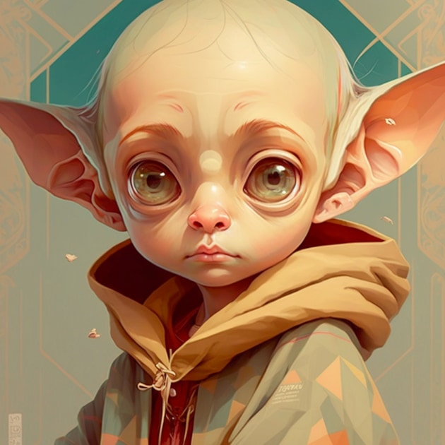 dobby-art-style-of-hikari-shimoda