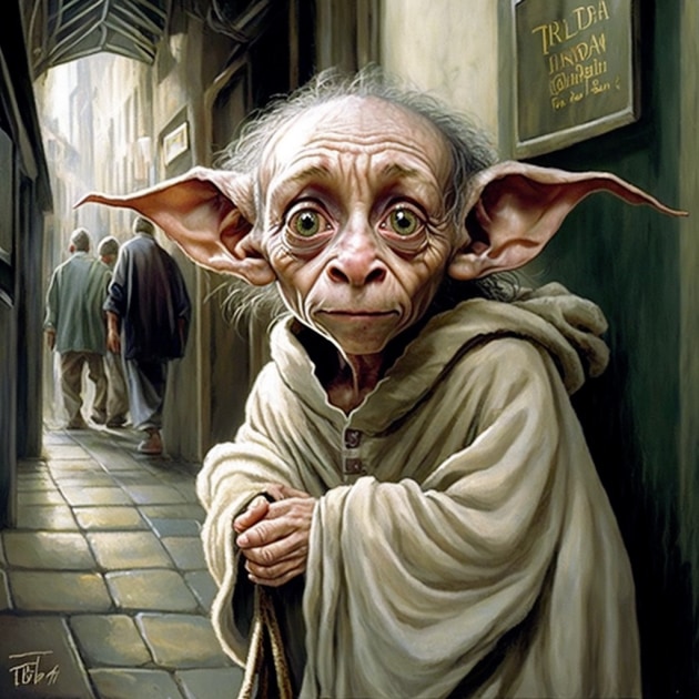 dobby-art-style-of-larry-elmore