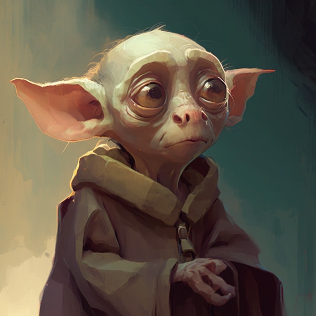 dobby-art-style-of-lois-van-baarle