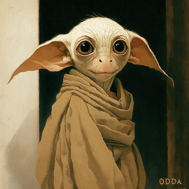 dobby-art-style-of-ohara-koson