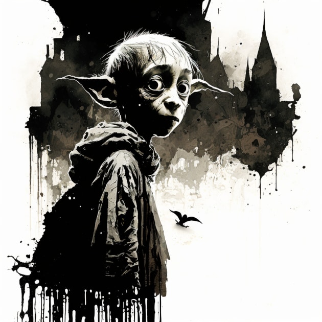 dobby-art-style-of-sergio-toppi