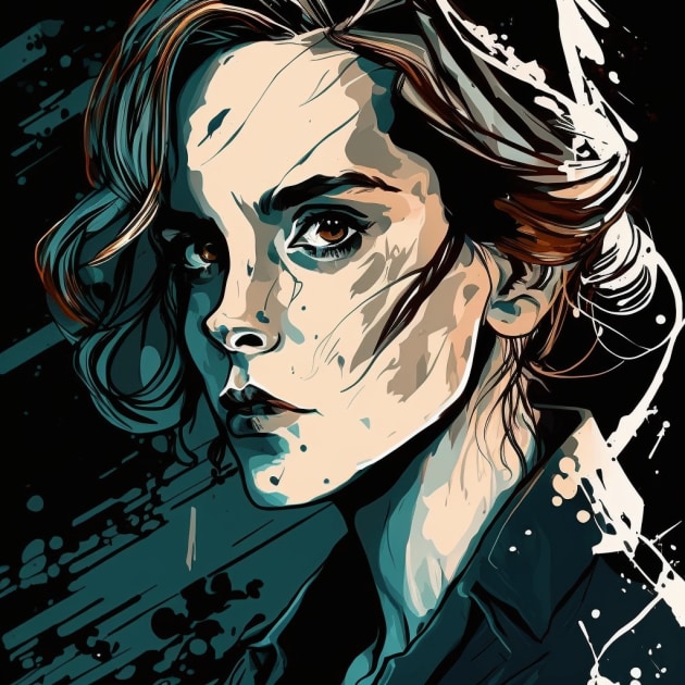 emma-watson-art-style-of-becky-cloonan