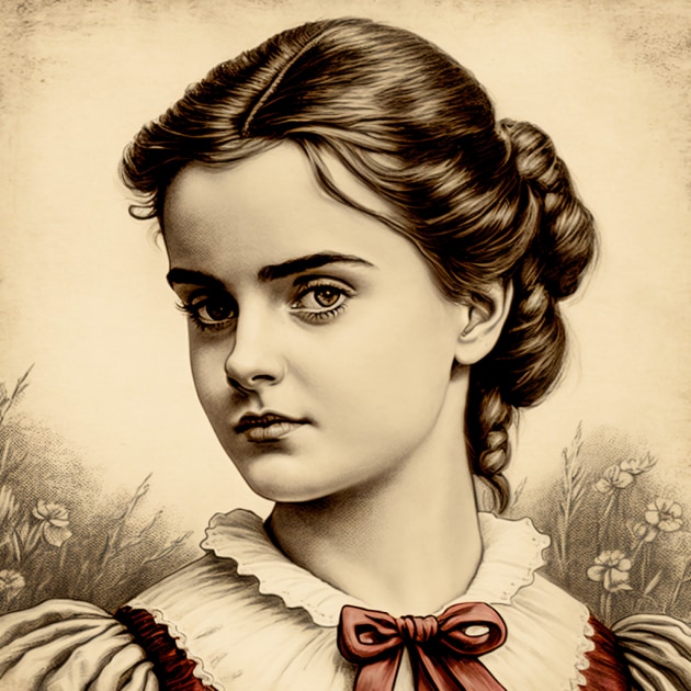 emma-watson-art-style-of-john-tenniel