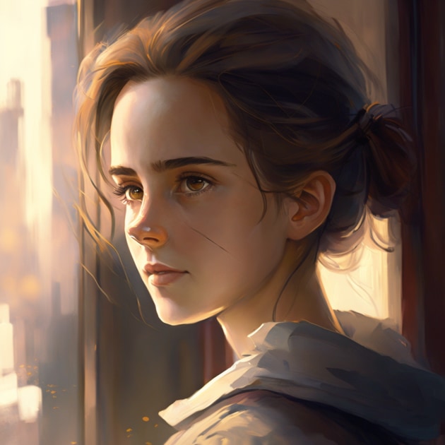 emma-watson-art-style-of-makoto-shinkai