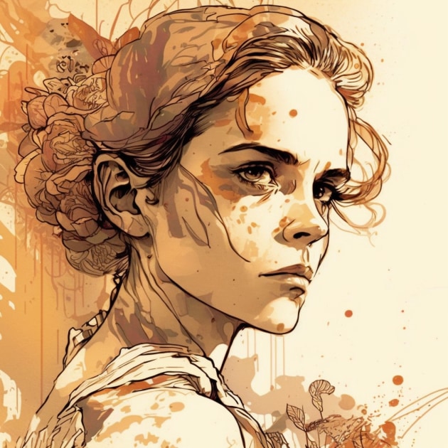 emma-watson-art-style-of-michael-kaluta