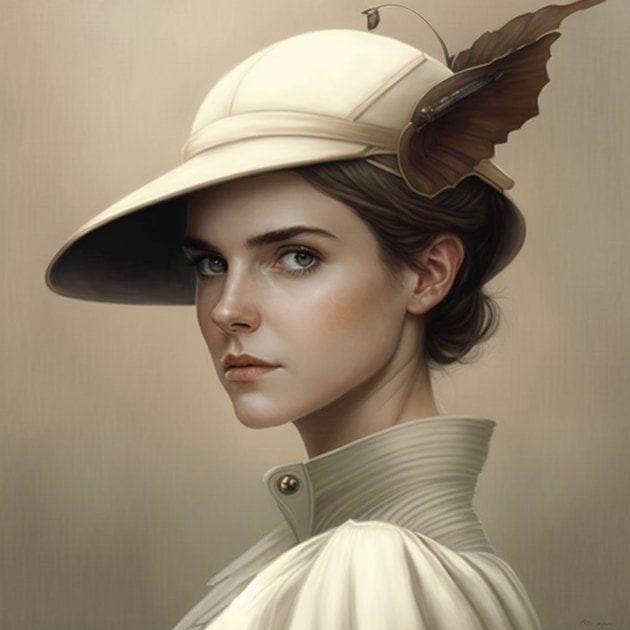 emma-watson-art-style-of-michael-parkes