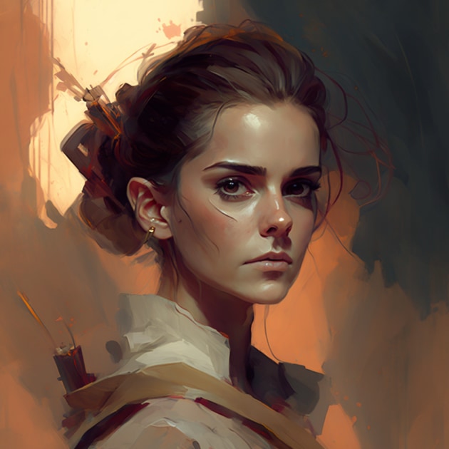 emma-watson-art-style-of-peter-mohrbacher