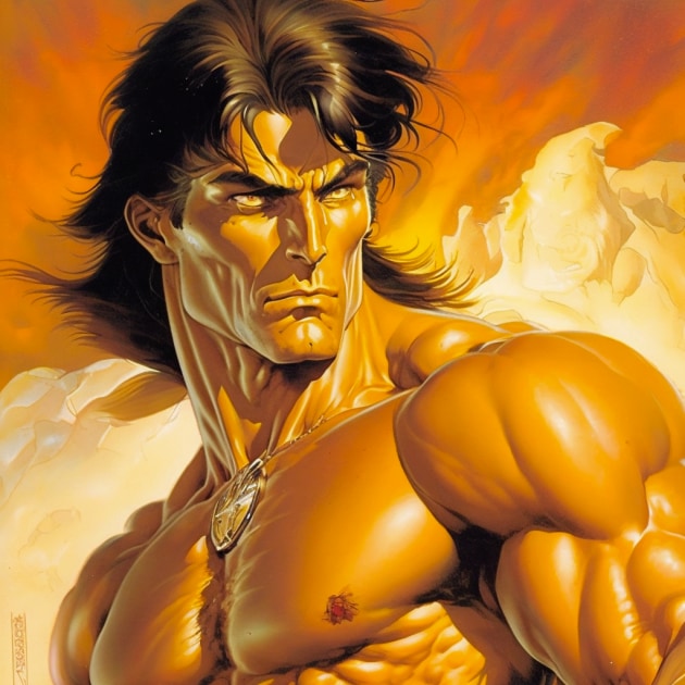 eren-yeager-art-style-of-boris-vallejo