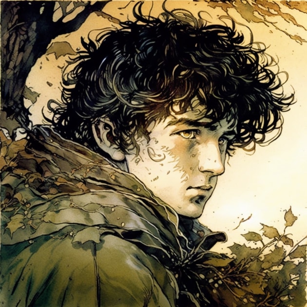 frodo-baggins-art-style-of-arthur-rackham