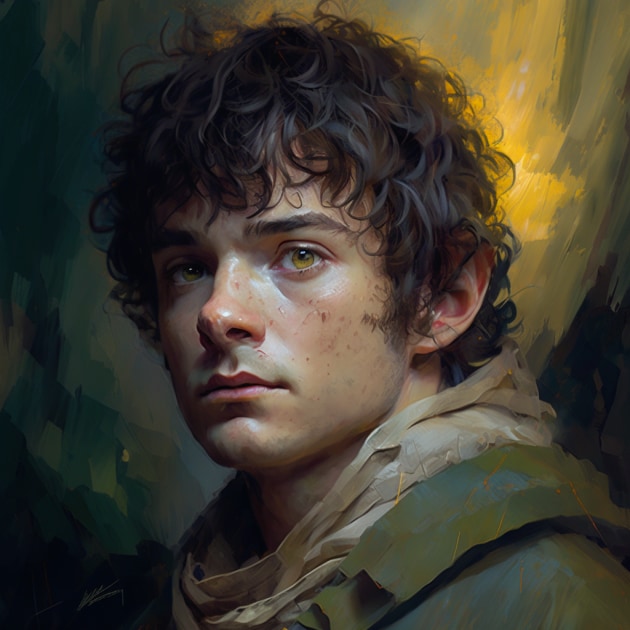 frodo-baggins-art-style-of-atey-ghailan