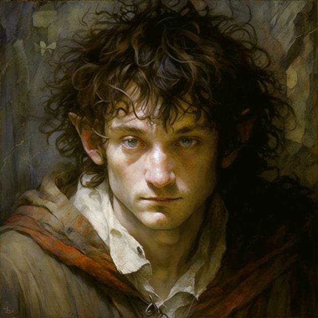 frodo-baggins-art-style-of-brian-froud