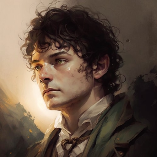 frodo-baggins-art-style-of-charlie-bowater