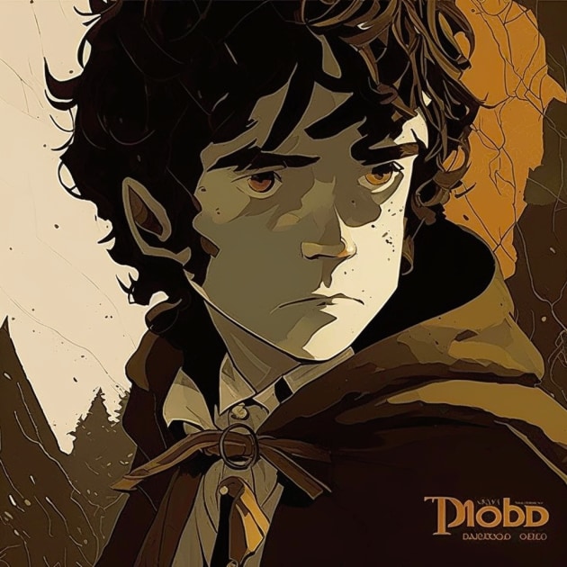 frodo-baggins-art-style-of-darwyn-cooke