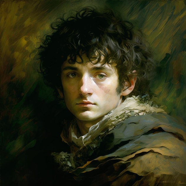 frodo-baggins-art-style-of-hans-makart