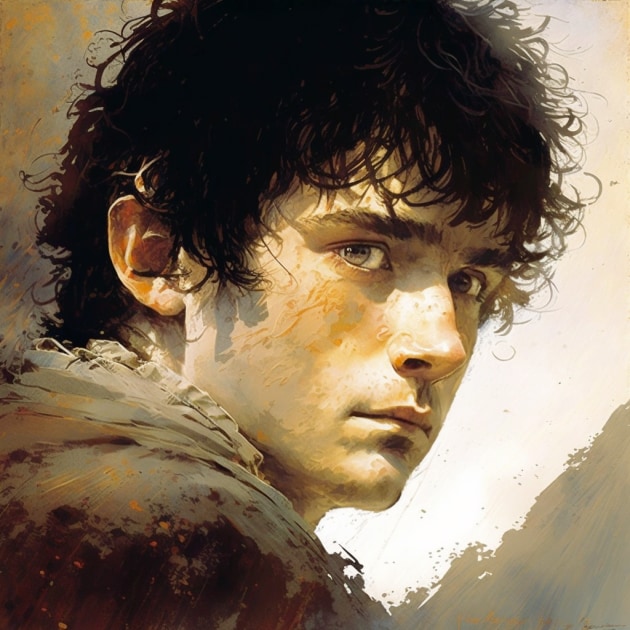 frodo-baggins-art-style-of-jeffrey-catherine-jones