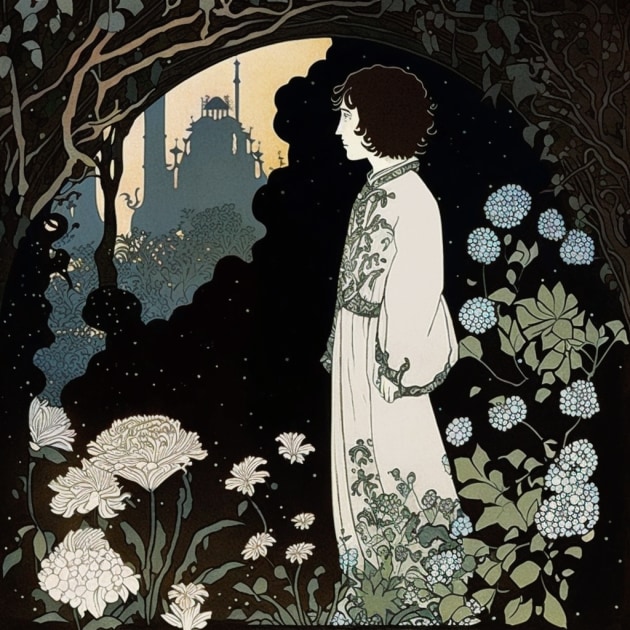 frodo-baggins-art-style-of-kay-nielsen