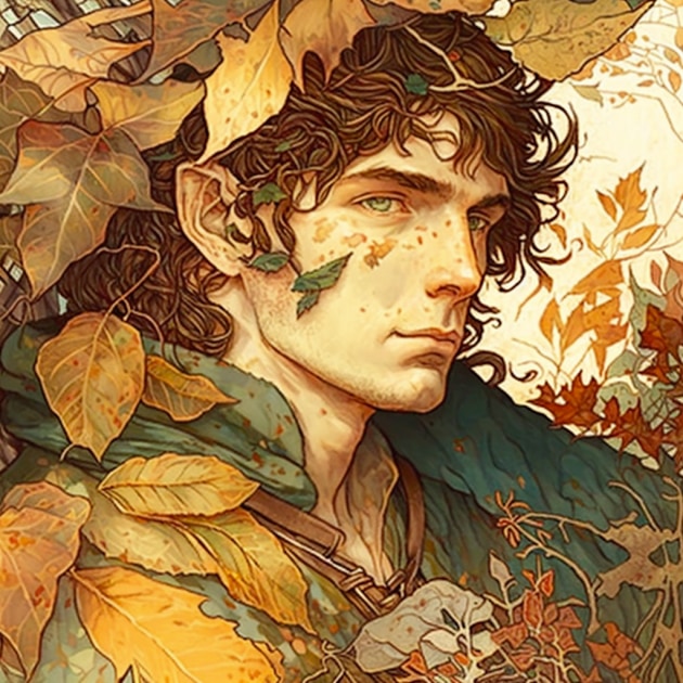 frodo-baggins-art-style-of-rebecca-guay