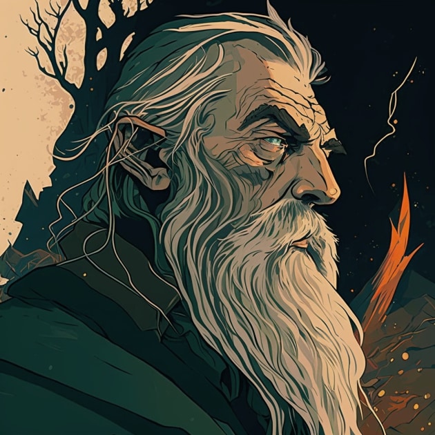 gandalf-art-style-of-becky-cloonan