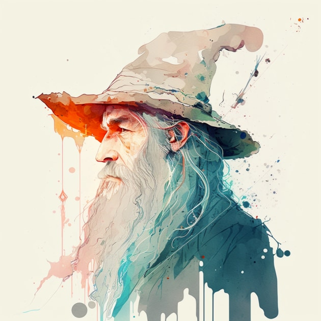 gandalf-art-style-of-conrad-roset