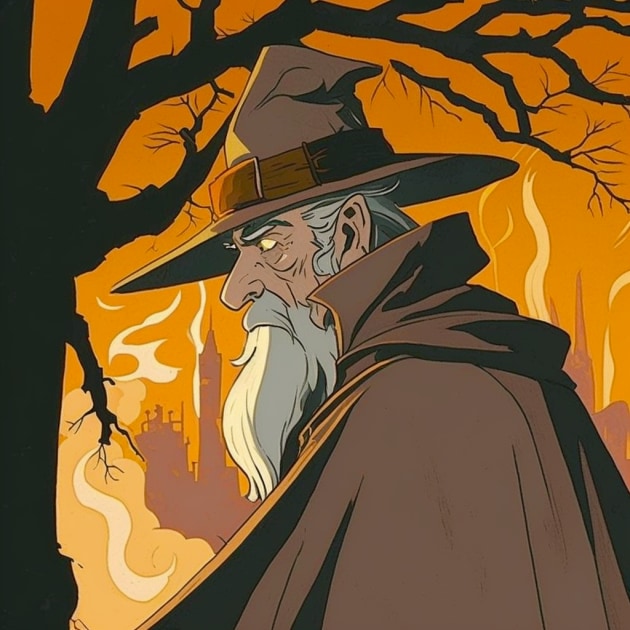 gandalf-art-style-of-darwyn-cooke