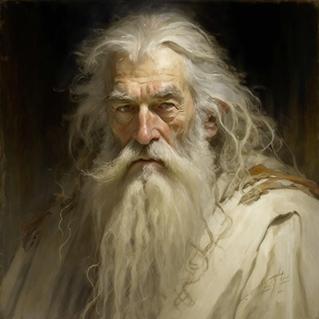 gandalf-art-style-of-edwin-austin-abbey