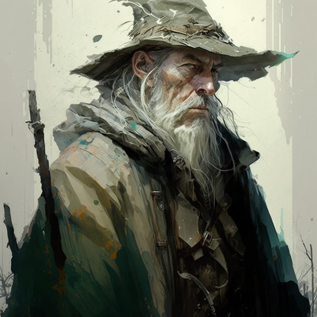 gandalf-art-style-of-enki-bilal