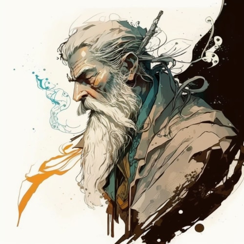gandalf-art-style-of-eric-canete
