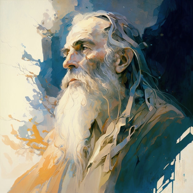 gandalf-art-style-of-leon-bakst