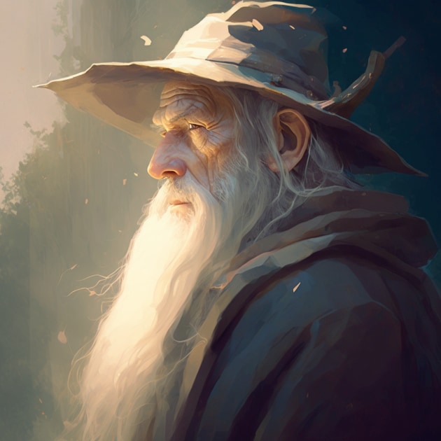 gandalf-art-style-of-makoto-shinkai