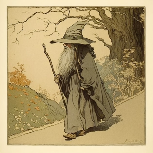 gandalf-art-style-of-randolph-caldecott