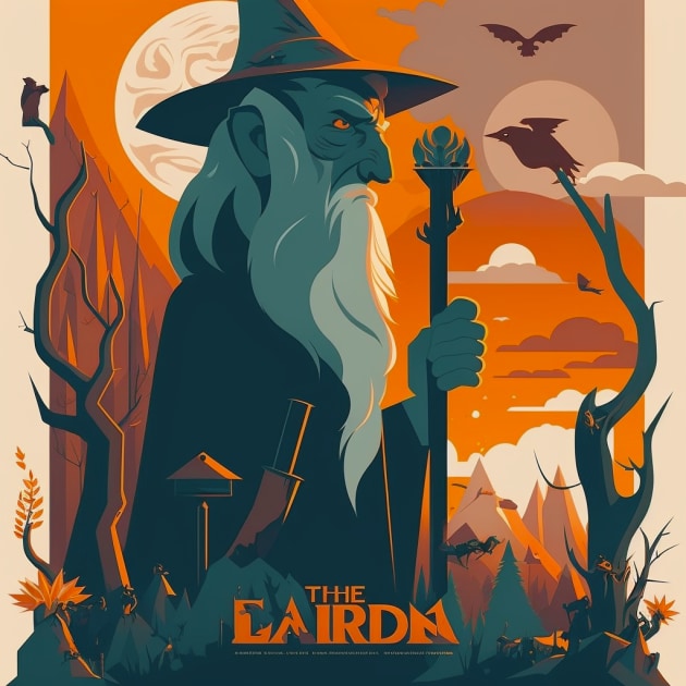 gandalf-art-style-of-tom-whalen