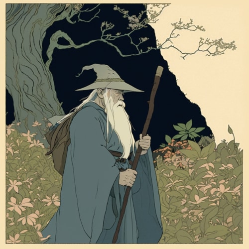 gandalf-art-style-of-toshio-saeki