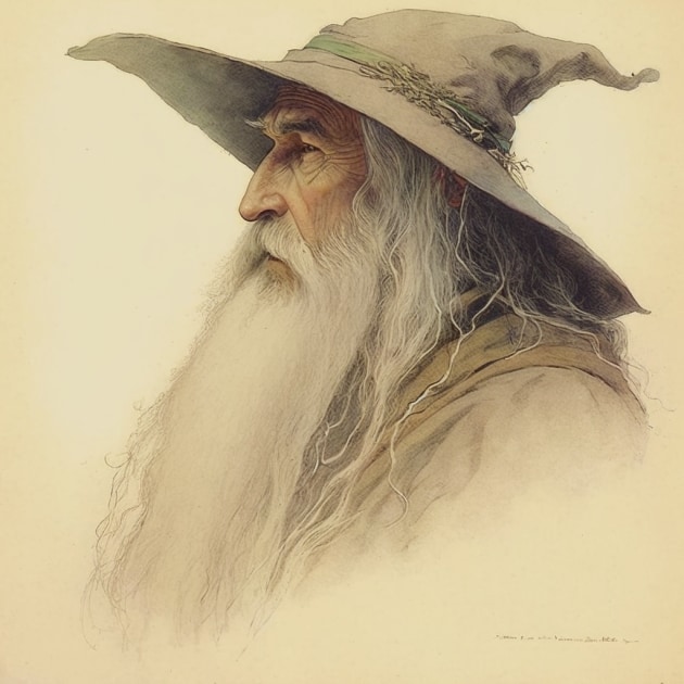 gandalf-art-style-of-warwick-goble