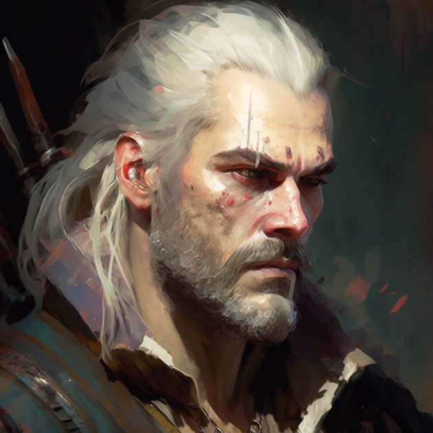 geralt-of-rivia-art-style-of-pino-daeni