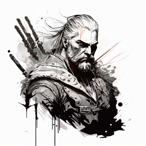 geralt-of-rivia-art-style-of-eric-canete