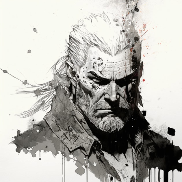 geralt-of-rivia-art-style-of-sergio-toppi