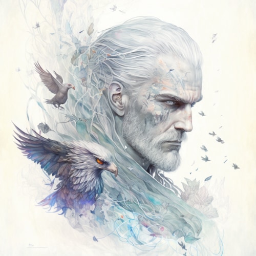 geralt-of-rivia-art-style-of-stephanie-law