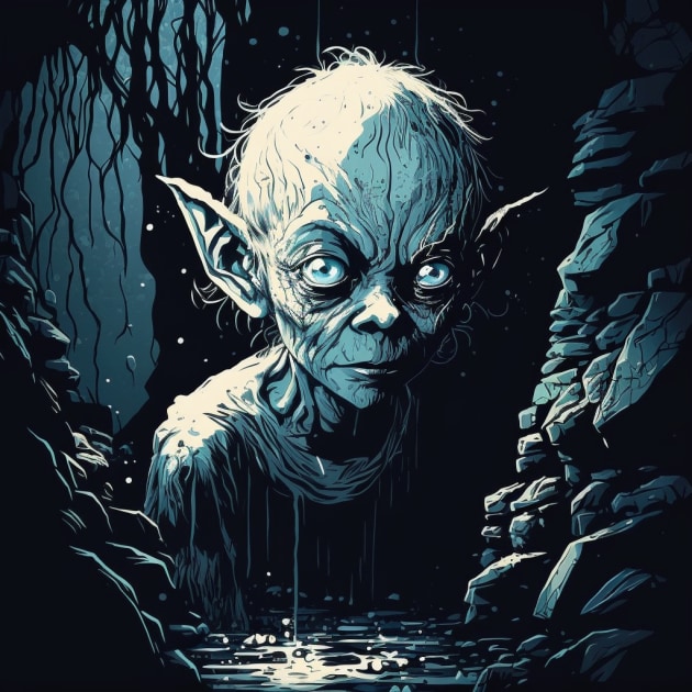 gollum-art-style-of-becky-cloonan