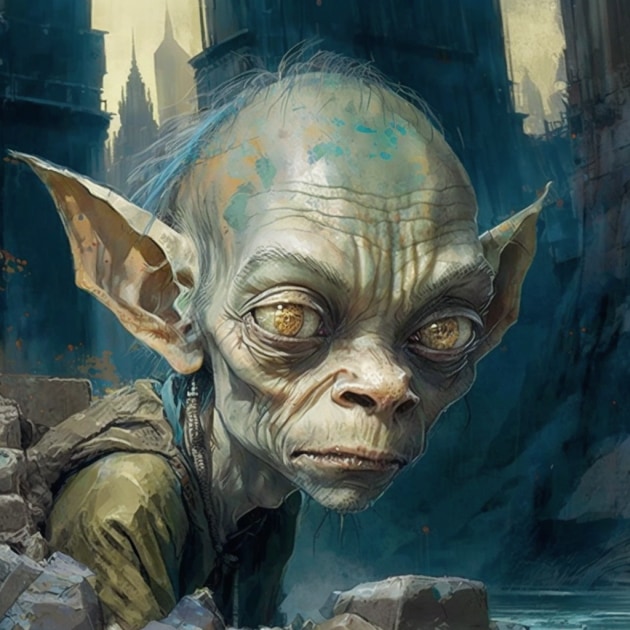 gollum-art-style-of-enki-bilal