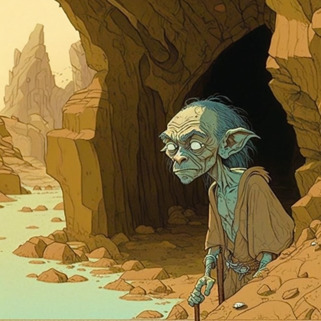 gollum-art-style-of-jean-giraud