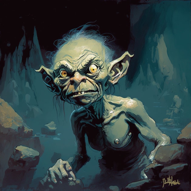 gollum-art-style-of-ralph-bakshi