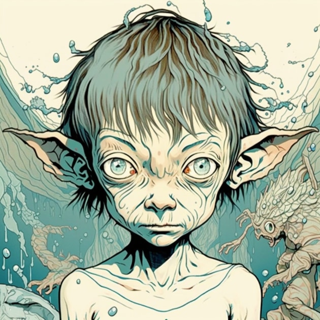 gollum-art-style-of-shintaro-kago