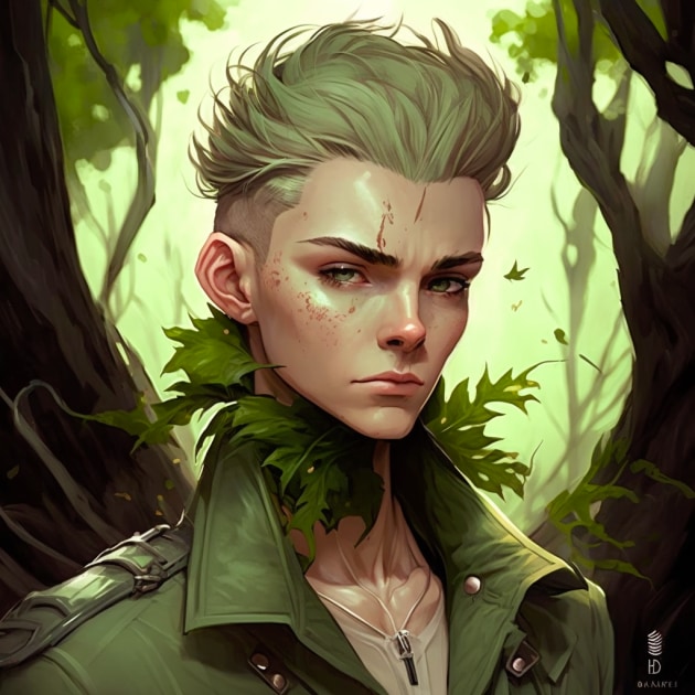 gon-freecss-art-style-of-charlie-bowater