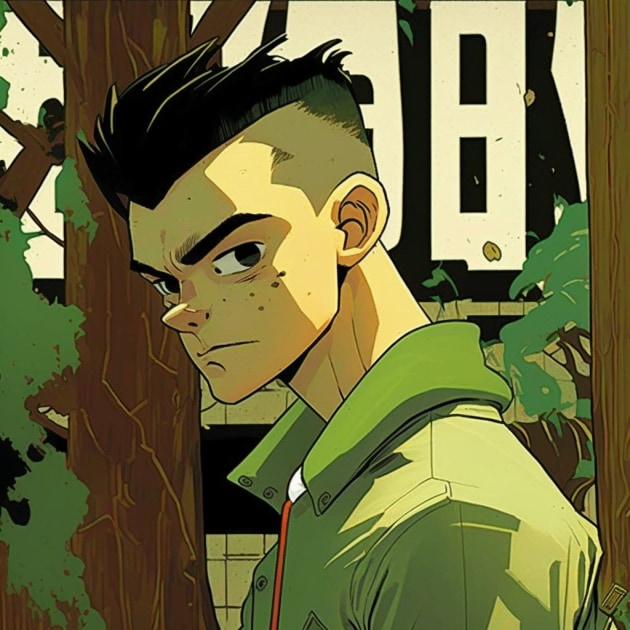 gon-freecss-art-style-of-darwyn-cooke