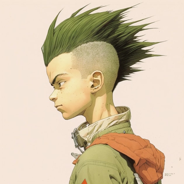 gon-freecss-art-style-of-frank-quitely