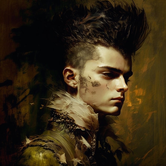 gon-freecss-art-style-of-hans-makart