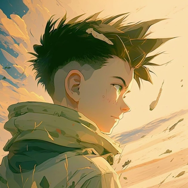 gon-freecss-art-style-of-makoto-shinkai