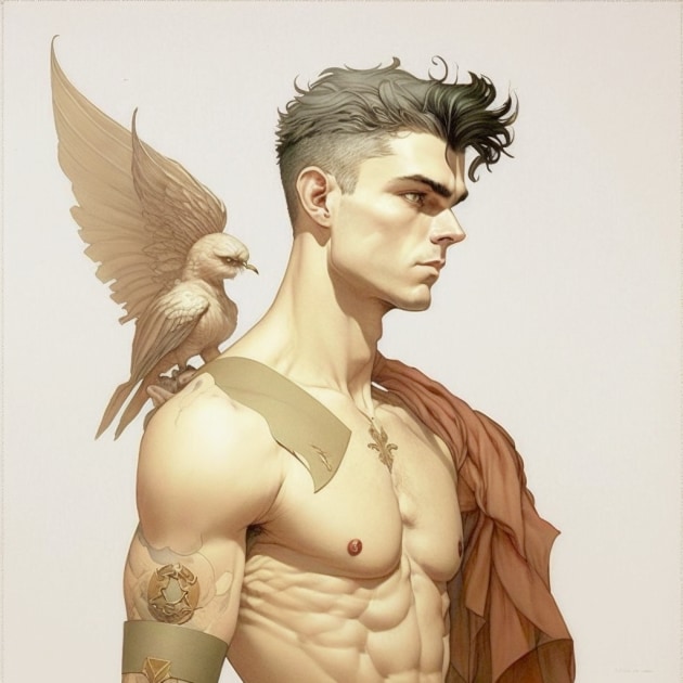 gon-freecss-art-style-of-michael-parkes