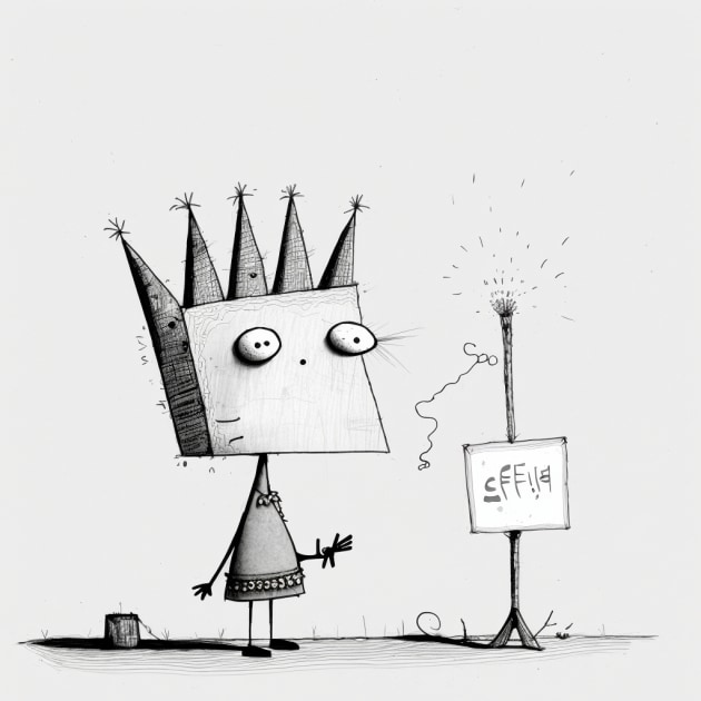 gon-freecss-art-style-of-saul-steinberg